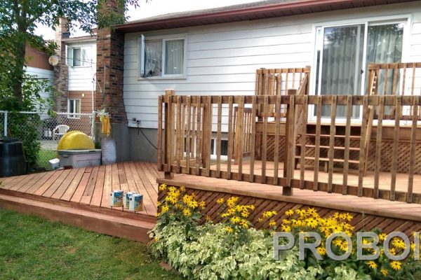 PROBOIS entretien patio terrasse teinture bois 002